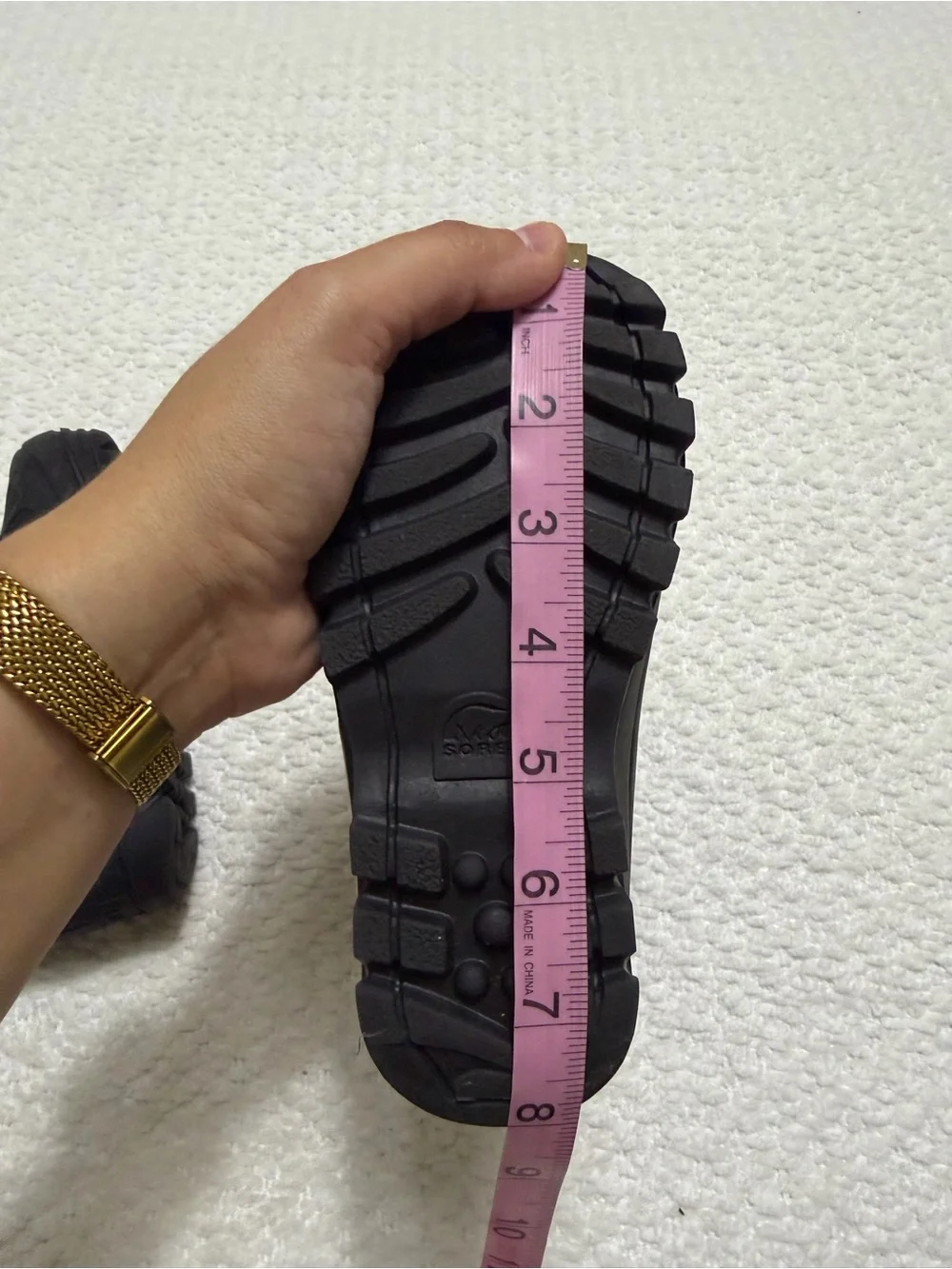 Sorel Storm Racer Waterproof Snow Boots Purple Black Kid’s Size 11